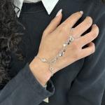 Baciamano in Argento 925 con cristalli