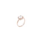 Anello regolabile Anelliamo in argento 925‰ rosato e zirconi